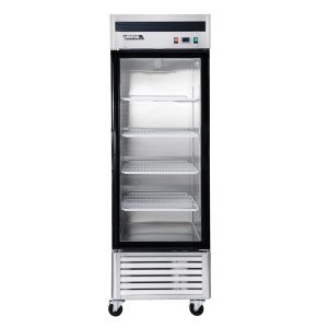 Freezer Acero Inox. 1 Pta Vidrio Vf1Ps-700V Ventus