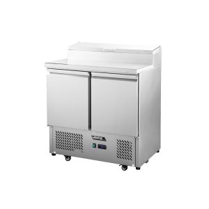 Mesón Saladette 2 Puertas Cubierta Acero Inox, VMRSL370