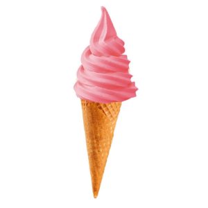 Mezcla en polvo para helados soft  Frutilla