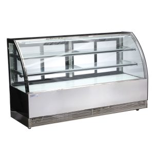 Vitrina Pastelera 2,0 Mts Curva Eco Vp-2000E Ventus